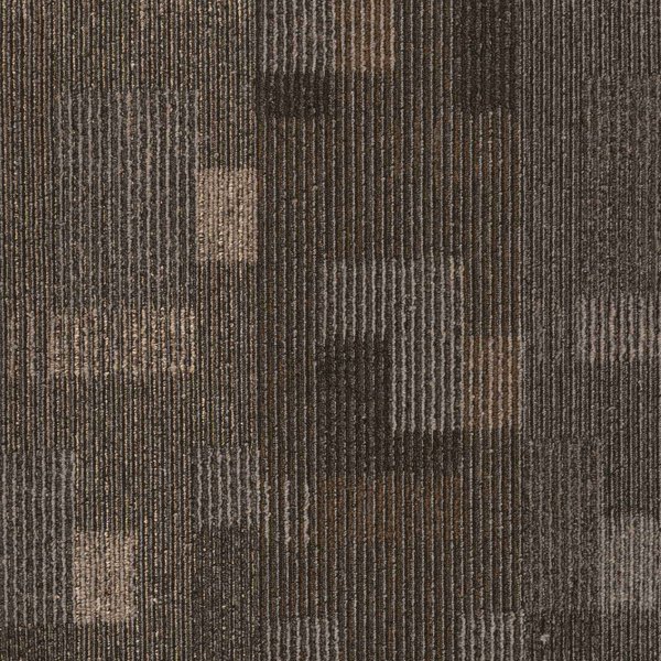 Mohawk Mohawk Basics 24 x 24 Carpet Tile with EnviroStrand PET Fiber in Smoke 96 sq ft per carton EQ302-978